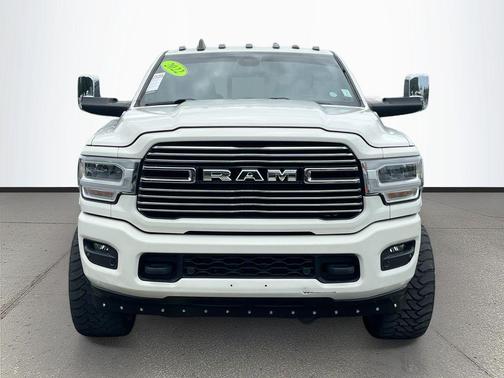 Pearl White 2022 RAM 2500 Laramie Crew Cab 4x4 6'4' Box