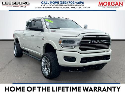 Pearl White 2022 RAM 2500 Laramie Crew Cab 4x4 6'4' Box