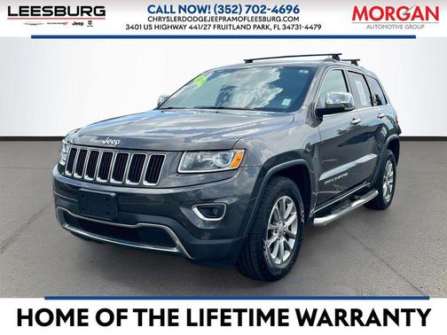 Granite Crystal Metallic Clearcoat 2015 Jeep Grand Cherokee Limited