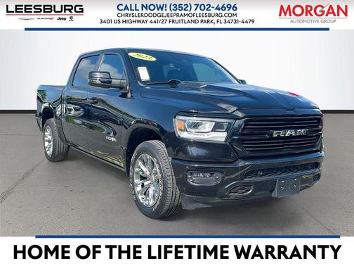 Diamond Black Crystal Pearlcoat 2023 RAM 1500 Laramie