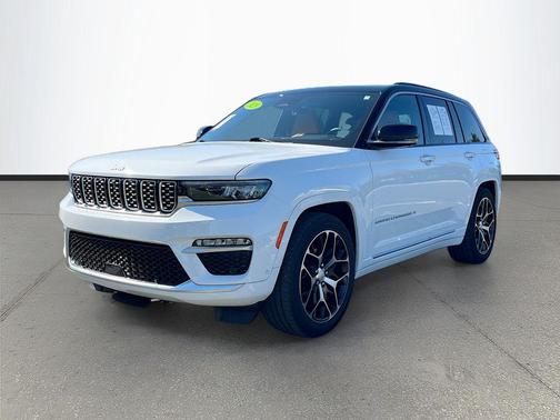 Bright White Clearcoat 2025 Jeep Grand Cherokee Summit