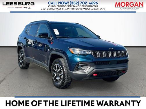 Fathom Blue Pearl Coat 2026 Jeep Compass Trailhawk