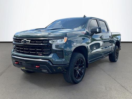 Cypress Gray 2025 Chevrolet Silverado 1500 LT Trail Boss
