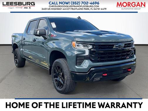 Cypress Gray 2025 Chevrolet Silverado 1500 LT Trail Boss