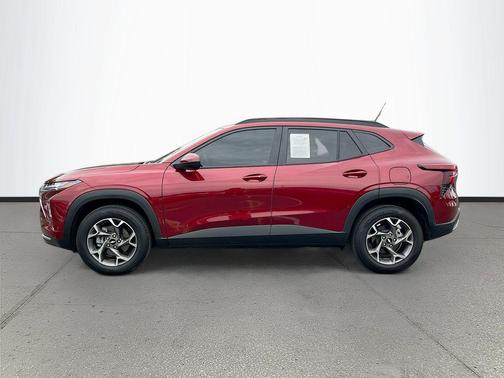 Crimson Metallic 2025 Chevrolet Trax LT