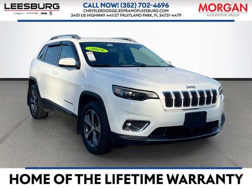 Bright White Clearcoat 2019 Jeep Cherokee Limited