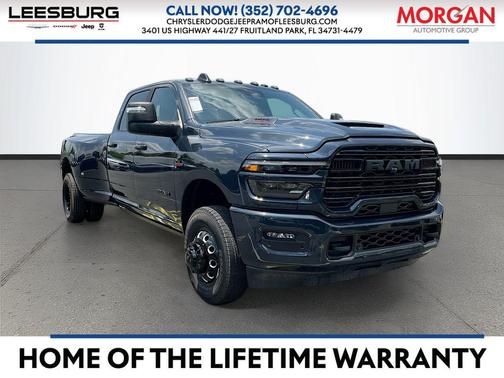 Forged Blue Metallic 2026 RAM 3500 Laramie Crew Cab 4x4 8' Box