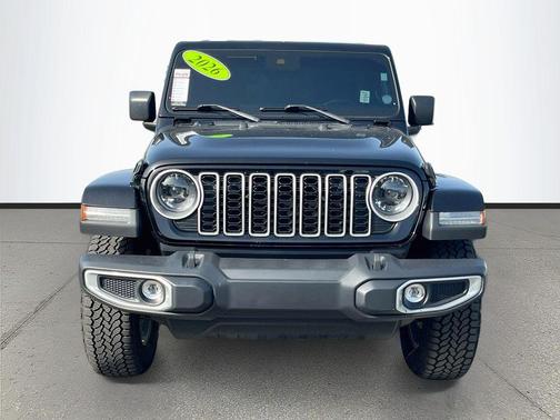 Black Clearcoat 2025 Jeep Wrangler 4-Door Sahara 4x4