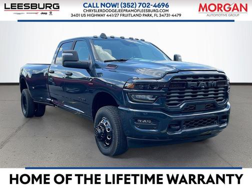 Forged Blue Metallic 2026 RAM 3500 Big Horn Crew Cab 4x4 8' Box