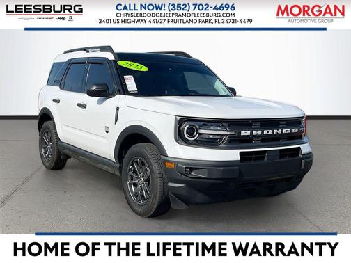 Oxford White 2023 Ford Bronco Sport Big Bend