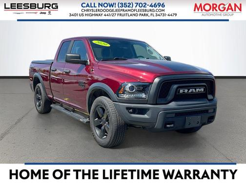 Delmonico Red Pearlcoat 2020 RAM 1500 Classic Warlock Quad Cab 4x4 6'4' Box