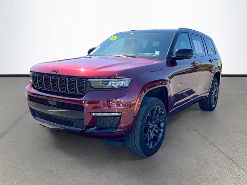 Velvet Red Pearlcoat 2025 Jeep Grand Cherokee L Summit Reserve