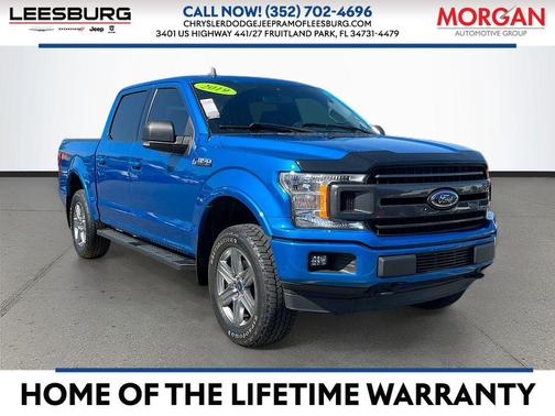 Blue Jeans Metallic 2019 Ford F-150 XLT