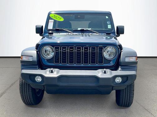 Fathom Blue Pearlcoat 2025 Jeep Wrangler Sport S