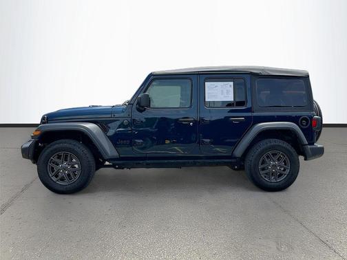Fathom Blue Pearlcoat 2025 Jeep Wrangler Sport S