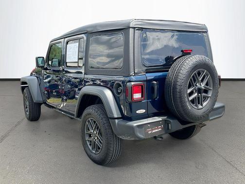 Fathom Blue Pearlcoat 2025 Jeep Wrangler Sport S