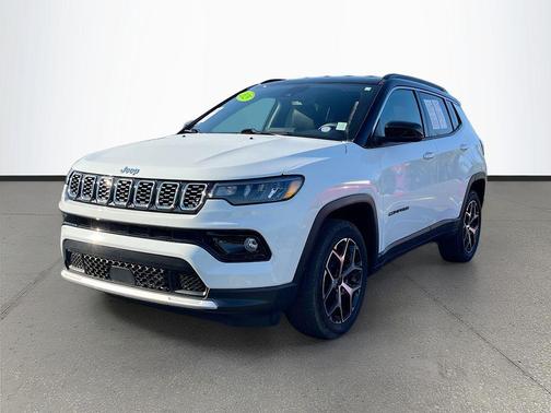 Bright White Clearcoat 2025 Jeep Compass Limited