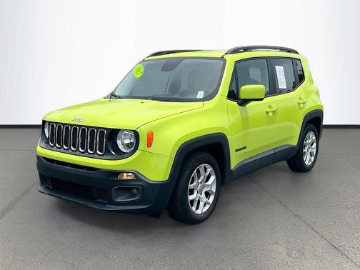 Hypergreen Clearcoat 2017 Jeep Renegade Latitude