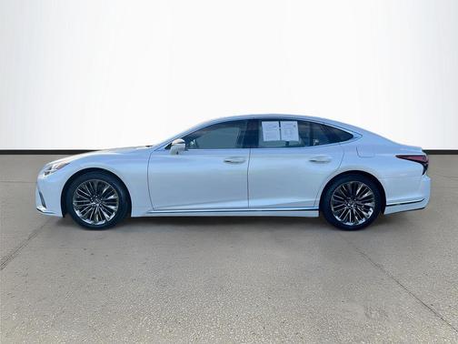 White Pearl 2022 Lexus LS 500 Base