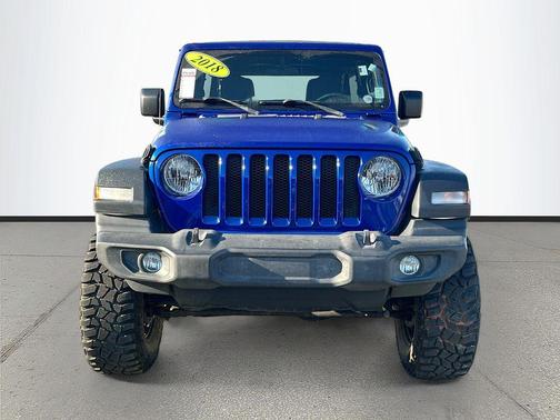 Ocean Blue Metallic Clearcoat 2018 Jeep Wrangler Unlimited Sport