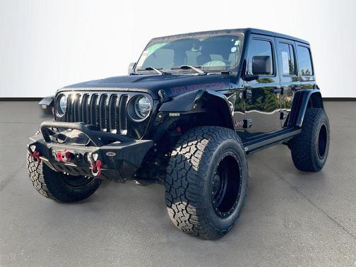 Black Clearcoat 2018 Jeep Wrangler Unlimited Rubicon