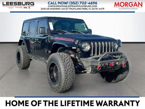 Black Clearcoat 2018 Jeep Wrangler Unlimited Rubicon