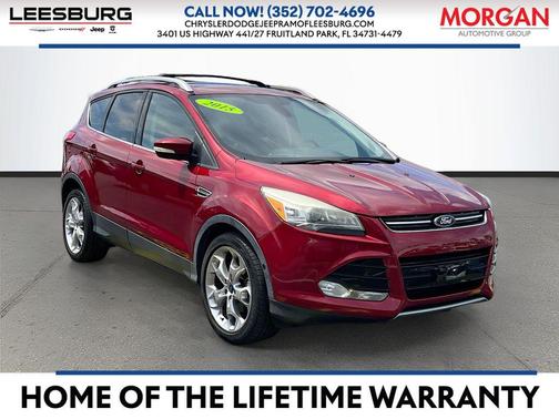 Ruby Red Metallic Tinted Clearcoat 2015 Ford Escape Titanium