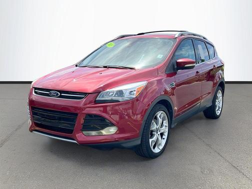 Ruby Red Metallic Tinted Clearcoat 2015 Ford Escape Titanium