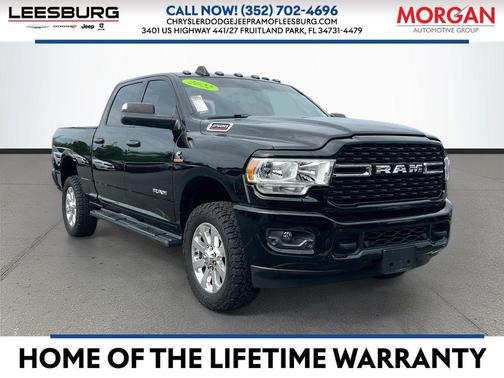 Diamond Black Crystal Pearlcoat 2022 RAM 2500 Big Horn Crew Cab 4x4 6'4' Box