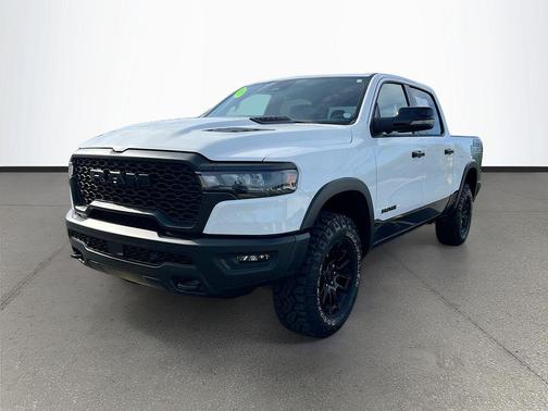 Bright White Clearcoat 2025 RAM 1500 Rebel