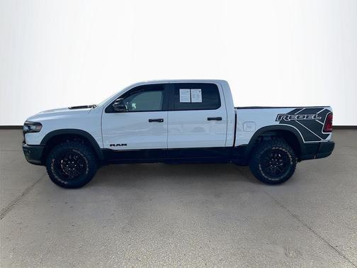 Bright White Clearcoat 2025 RAM 1500 Rebel