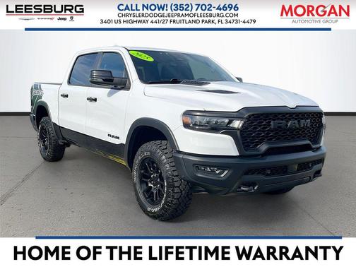 Bright White Clearcoat 2025 RAM 1500 Rebel