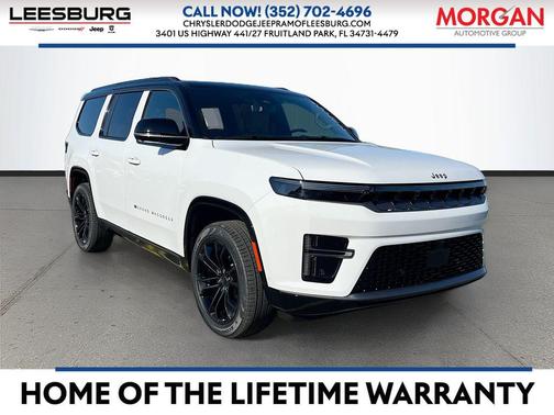 Bright White Clearcoat 2026 Jeep Grand Wagoneer Summit Reserve 4x4