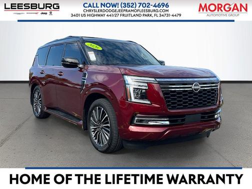 Super Black 2026 Nissan Armada Platinum Reserve