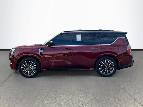 Super Black 2026 Nissan Armada Platinum Reserve