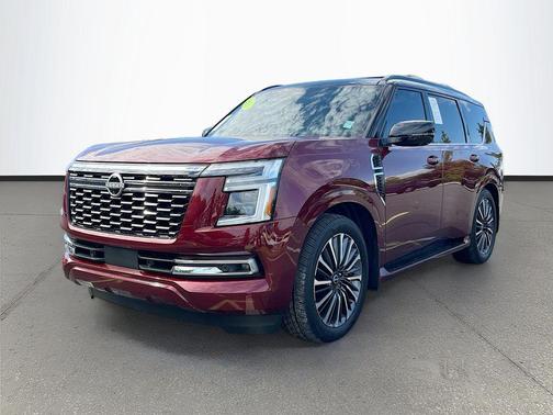 Super Black 2026 Nissan Armada Platinum Reserve