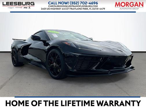 Black 2022 Chevrolet Corvette Stingray w/2LT