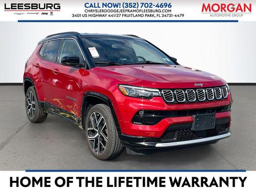 Red Hot Pearlcoat 2025 Jeep Compass Limited