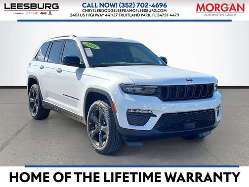 Bright White Clearcoat 2025 Jeep Grand Cherokee Limited