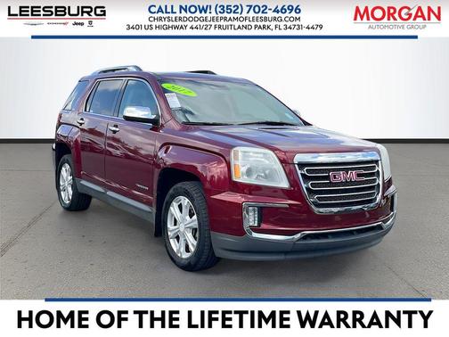 Crimson Red 2016 GMC Terrain SLT