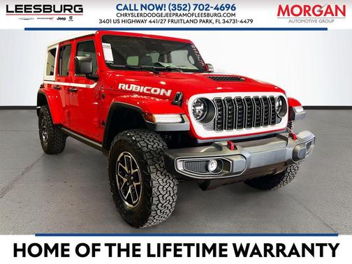 Firecracker Red Clearcoat 2026 Jeep Wrangler Rubicon