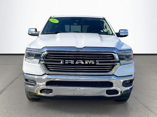 Bright White Clearcoat 2021 RAM 1500 Laramie