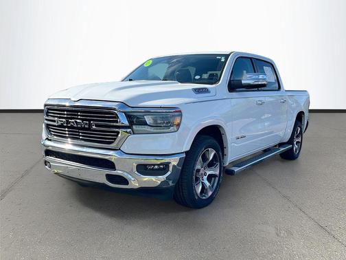 Bright White Clearcoat 2021 RAM 1500 Laramie