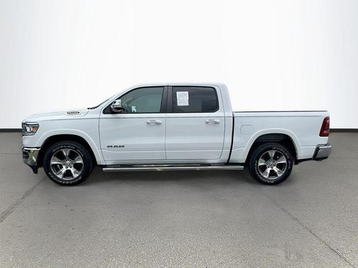 Bright White Clearcoat 2021 RAM 1500 Laramie