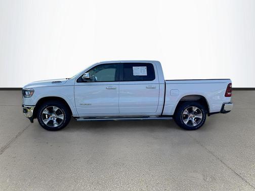 Bright White Clearcoat 2021 RAM 1500 Laramie