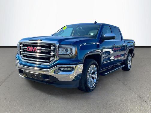Stone Blue Metallic 2017 GMC Sierra 1500 SLT