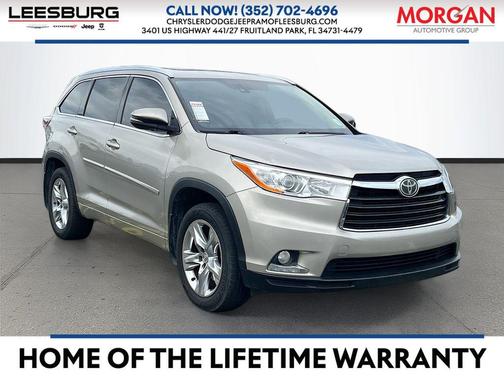 Creme Brulee 2014 Toyota Highlander Limited
