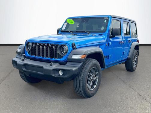 Blue Pearl 2024 Jeep Wrangler Sport S