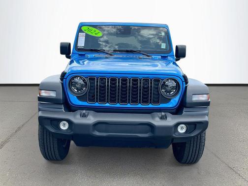 Hydro Blue Pearlcoat 2024 Jeep Wrangler Sport S