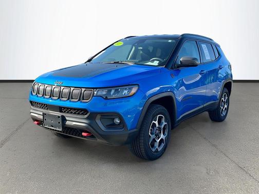 Laser Blue Pearlcoat 2022 Jeep Compass Trailhawk